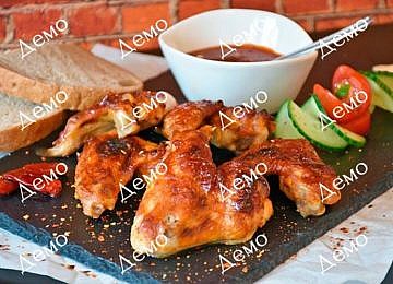 Крылышки в духовке